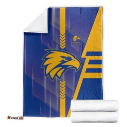 West Coast Eagles Blanket Modern Geometric Sports Graphic Style TS04