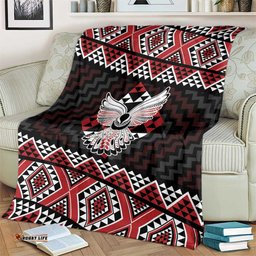 Taniko Aotearoa Blanket Poutama Mix Piwakawaka - Ver02 LT7