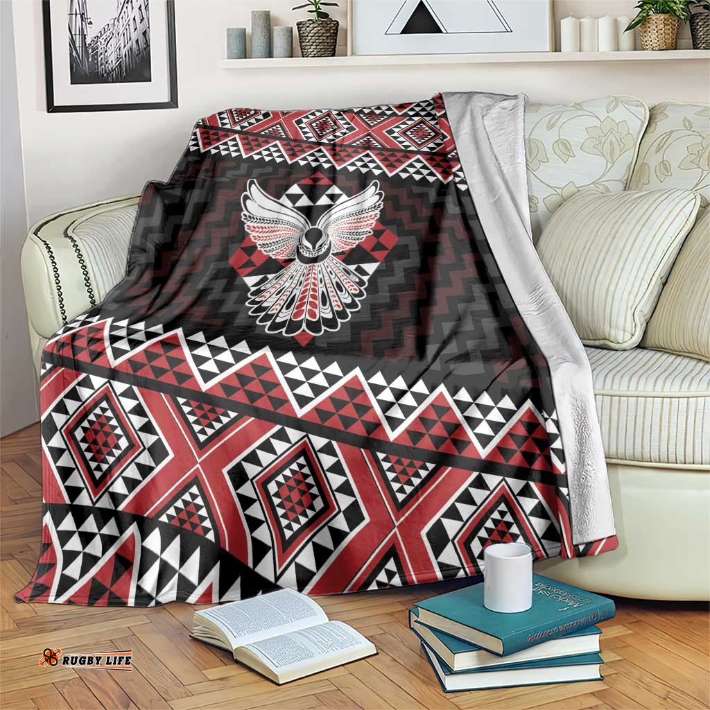 Taniko Aotearoa Blanket Poutama Mix Piwakawaka - Ver02 LT7