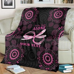 Personalized Pink Dragonfly Aboriginal of Hope Blanket Australias Breast Cancer Awareness LT9