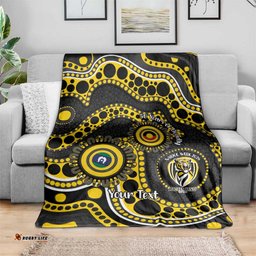Richmond NAIDOC Week 2026 Personalised Blanket 50 Years of Deadly Aboriginal Art LT14