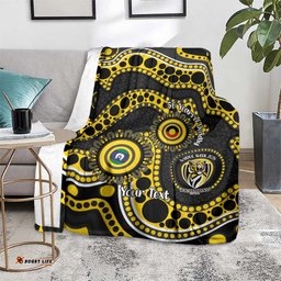 Richmond NAIDOC Week 2026 Personalised Blanket 50 Years of Deadly Aboriginal Art LT14