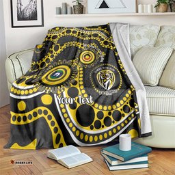 Richmond NAIDOC Week 2026 Personalised Blanket 50 Years of Deadly Aboriginal Art LT14