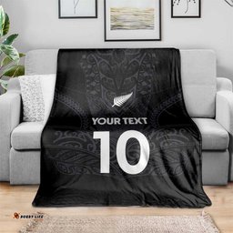 Custom Aotearoa Rugby Blanket The Blacks-Sporty T90 Style LT03