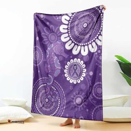 Sea Horse Australia Epilepsy Awareness Blanket LT9