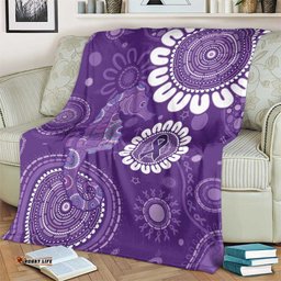 Sea Horse Australia Epilepsy Awareness Blanket LT9