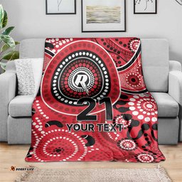 Renegades Cricket Custom Blanket Australian Aboriginal LT9