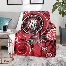 Renegades Cricket Custom Blanket Australian Aboriginal LT9