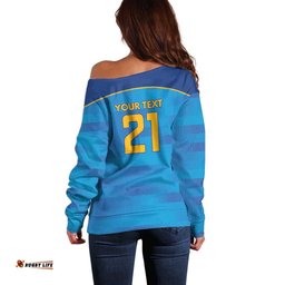 Pride of Norths Rugby Spirit Custom Off Shoulder Sweater Queensland Grand Final Edition 2025 LT9