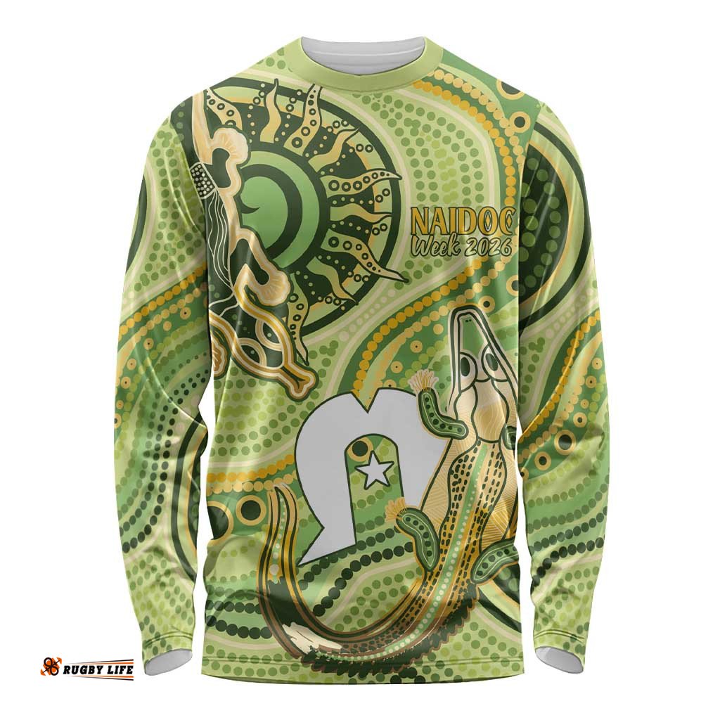 2026 NAIDOC Week 50 Years Deadly Long Sleeve Shirt Flows of Time LT7