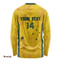 Custom Bowls Australia Long Sleeve Shirt Marble National Color LT14