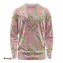 Australia Galah Cockatoo Long Sleeve Shirt Eolophus Soseicapilla Couple Seamless Style LT14