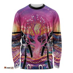 NAIDOC Week 2026 Long Sleeve Shirt Eternal Spirit Tree LT05