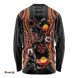 NAIDOC Week 2026 Long Sleeve Shirt Together We Rise Together We Stay Deadly LT9