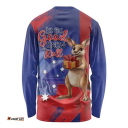 Happy Boxing Day Australia Long Sleeve Shirt Let The Good Time Roll! LT14