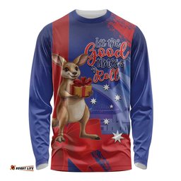Happy Boxing Day Australia Long Sleeve Shirt Let The Good Time Roll! LT14