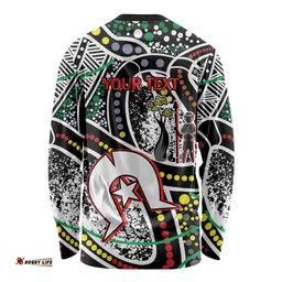 NAIDOC 50 Years of Deadly Personalised Long Sleeve Shirt Aboriginal Dot Art LT9