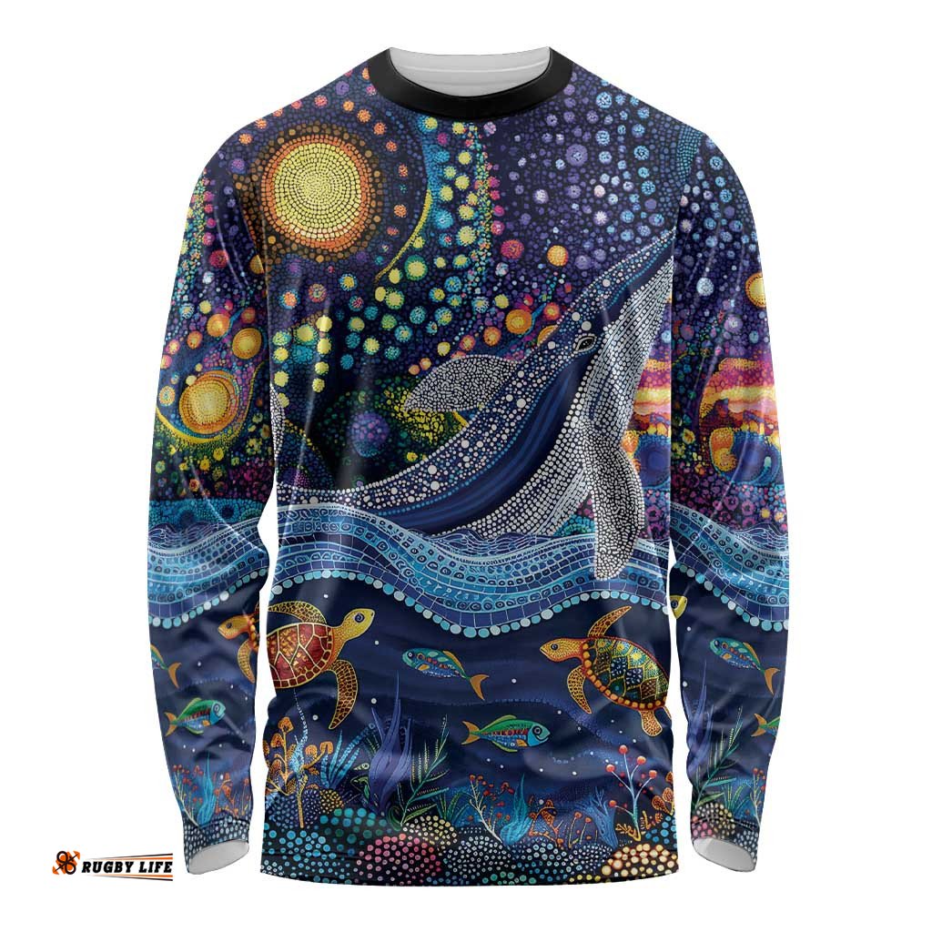 Heal Country Heal Our Nation Aboriginal Dreamtime Long Sleeve Shirt LT9