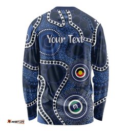 Geelong Cats NAIDOC Week 2026 Personalised Long Sleeve Shirt 50 Years of Deadly Aboriginal Art LT14