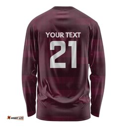Pride of Burleigh Rugby Spirit Custom Long Sleeve Shirt Queensland Grand Final Edition 2025 LT9