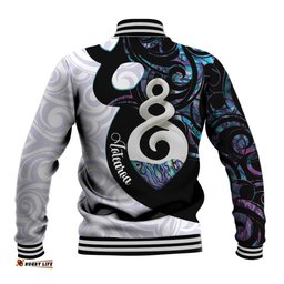 Aotearoa Pikorua Baseball Jacket NZ Twist - Bond And Love LT14