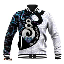 Aotearoa Pikorua Baseball Jacket NZ Twist - Bond And Love LT14