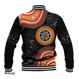 Australia Aboriginal Art Baseball Jacket Indigenous Proud LT14