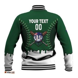 Australia 2026 Baseball Custom Baseball Jacket Go Aussie Drip Style LT14