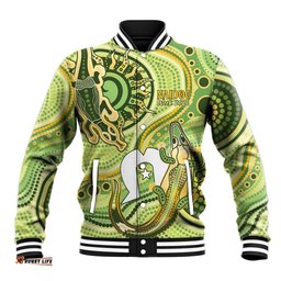 2026 NAIDOC Week 50 Years Deadly Baseball Jacket Flows of Time LT7