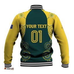 Custom Australia Cricket Baseball Jacket Aussies Champions LT01