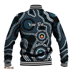Carlton NAIDOC Week 2026 Personalised Baseball Jacket 50 Years of Deadly Aboriginal Art LT14