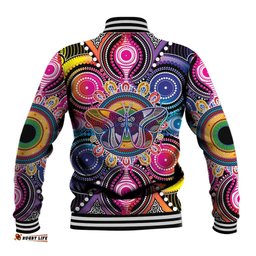 Australia Indigenous Autism Awareness Baseball Jacket Its Okay To Be Different LT05