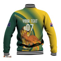 Australia Socceroos WC2026 Custom Baseball Jacket Golden Champions LT7