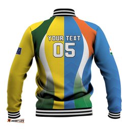 Custom India Vs Australia Cricket Baseball Jacket Final Matchup LT05
