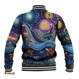 Heal Country Heal Our Nation Aboriginal Dreamtime Baseball Jacket LT9
