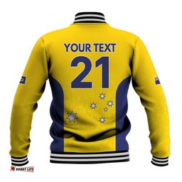 Western Australia Lawn Bowls Custom Baseball Jacket Aussie Minimalist Style LT9