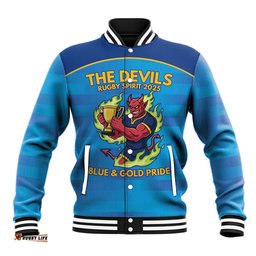 Pride of Norths Rugby Spirit Custom Baseball Jacket Queensland Grand Final Edition 2025 LT9