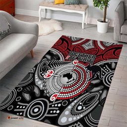Aotearoa and Australia Area Rug New Zealand Honour The Treaty Ake!Ake!Ake! LT9