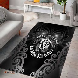 Aotearoa Toitu Te Tiriti Area Rug Ka Mua Ka Muri LT05