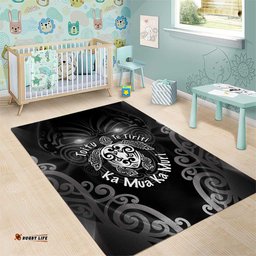 Aotearoa Toitu Te Tiriti Area Rug Ka Mua Ka Muri LT05