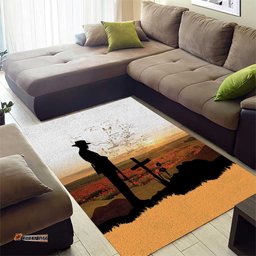 Australia And New Zealand ANZAC Day Area Rug Battle Of Beersheba LT05
