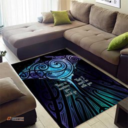 Aotearoa Maori Te Whai Rahi Area Rug Tala - Nowhere You Could Go That I Won't Be With You LT7