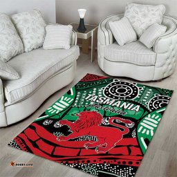 Australia Tasmania State Area Rug Ubertas et Fidelitas LT9