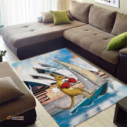 Australia Sailing Area Rug Life Is Better On A Boat LT14