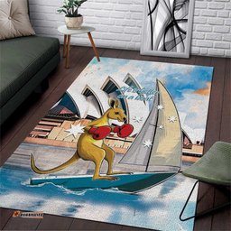 Australia Sailing Area Rug Life Is Better On A Boat LT14