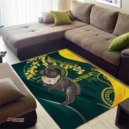 Australia Day Area Rug Koala Aboriginal Art LT7