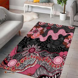 Australia NAIDOC Week 2026 Area Rug Aboriginal Contemporary Art LT7