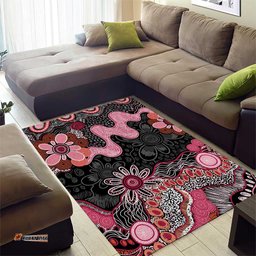 Australia NAIDOC Week 2026 Area Rug Aboriginal Contemporary Art LT7