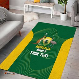 Custom Bowls Australia Area Rug National Color Curve Sporty LT14