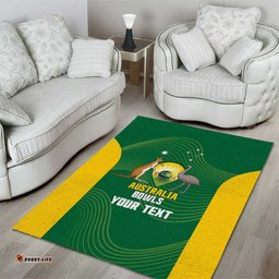 Custom Bowls Australia Area Rug National Color Curve Sporty LT14